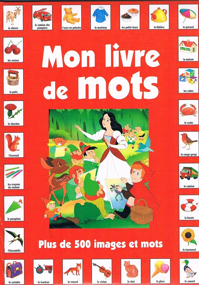 Mon livre de mots Mon livre de mots